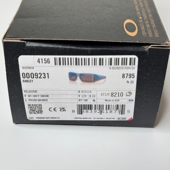 Oakley Men’s OO9231-1661 Heliostat Introspect Sunglasses - Picture 9 of 9